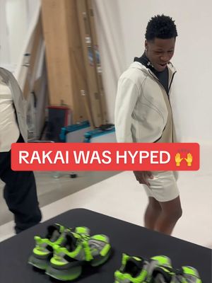 Rakai’s reaction was priceless 💯🙌 @2xRakai @JD Sports  #rakai #rakaistream #shoe #stream #reaction 