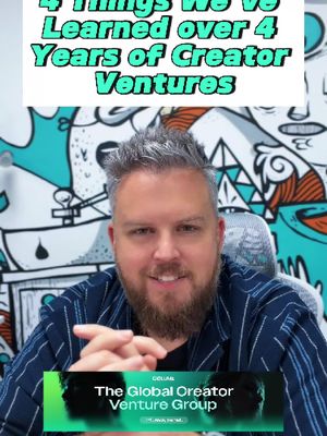 What do four years of building creator brands actually teach you? Our CEO & Founder, Danny, shares the four biggest lessons from four years of creator ventures: the wins, the expensive mistakes and everything in between. Taking notes is recommended. 📝