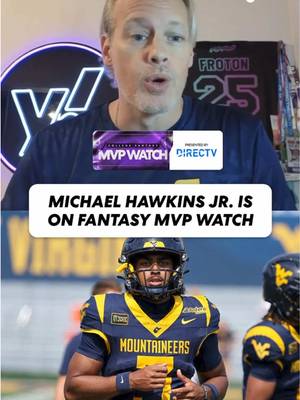 West Virginia Michael Hawkins Jr. is the fantasy MVP 🏆 @DIRECTV 