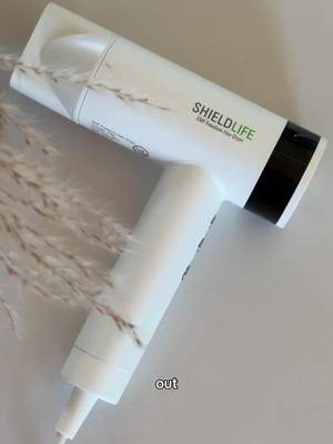 ok I had no idea my hair dryer was doing this. have you ever tested yours? @shieldlife #ad #hairtok #emf #hairdryer #hairblowout 