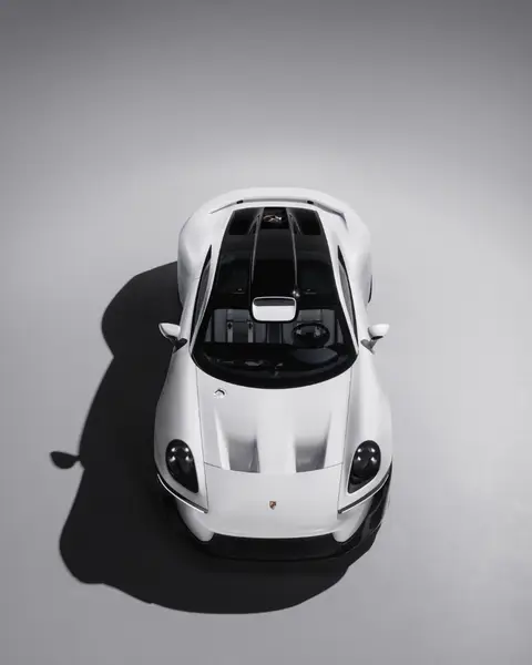 Mission S.  Authentic. Consistent. Timeless.  A glimpse into the future - shaped by our heritage. Mid-engine architecture. A focus on the driver and the driving experience.  Call it a love letter. 
