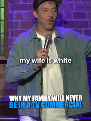 Eddie knows exactly why his family would NEVER make it into a TV commercial 😂 #Laughoncue #standup #comedyvideo #funny