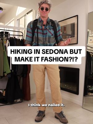 Dressing for Sedona, AZ, one of @expedia Travel Destinations of the Year. Would you wear this?? Check out Expedia’s Unpack '27 Travel Trends Report at the link in Expedia’s bio! #ExpediaPartner