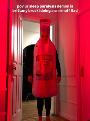 raise ur hand if ur scared if u wanna be a sleep paralysis demon too check out the link in bio or at shop.smirnoff.com/collections/halloween