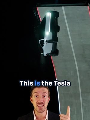 Tesla just made a car fly off a ramp upside down. Then Sundar Pichai showed up in the replies. $TSLA. #Tesla #ElonMusk #TeslaRoadster #FlyingCar #ElectricVehicles