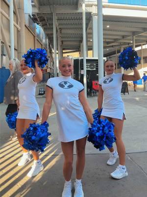 tomorrow!! will we win?! 🏈🏟️@College GameDay #byufootball #byuvsnotredame #byudanceteam #collegegameday #provoutah cougarettes gameday collegedanceteam gocougs cosmo brighamyounguniversity 