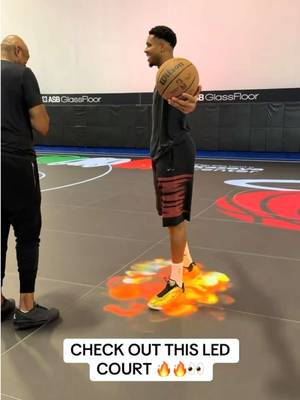 “got my takeover” 😭 #ledlight #basketballcourt #miamiheat #giannis #NBA 