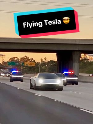 When you just robbed a bank but you got the new Tesla Roadster  #tesla #roadster #flyingcar