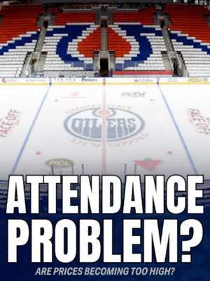 Are high prices causing a league-wide attendance problem? Presented by:  Movember Canada  #hockey #arena #prices #Economy #Problem #attendance #Sanjose #Florida #Edmonton #GaryBettman