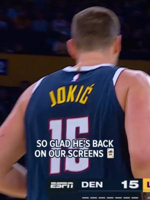 oops he did it again #NBA #denvernuggets #basketball #nikolajokic