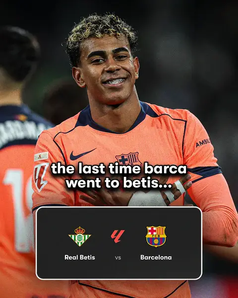 Last time Barcelona travelled to Real Betis, they won 3-5… thanks to a HATTRICK from Ferran Torres 🤯🔥 They won’t have Ferran this time around! 😅 #barcelona #barca #laliga #ferrantorres 