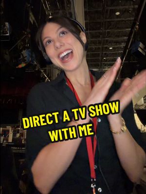 The start of a new series. Direct a TV Show with me! #HollywoodArts @Netflix 