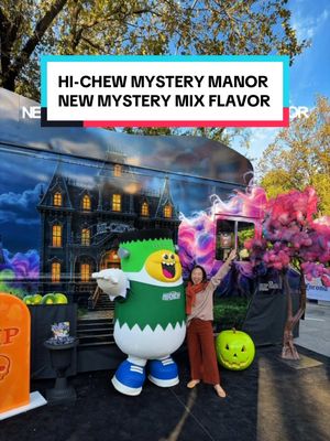 Before kickoff, come visit The Mystery Manor Tour by @HI-CHEW and guess the new Halloween Mystery Mix flavor. 👻🎃 Step into FrankenChewbie's Manor for trick-or-treats, candy, merch and photo moments 🍬 The Mystery Manor is coming to: 〰️ Nashville · Oct. 20 · 12–10pm 〰️ Chicago · Oct. 24 · 12–8pm 〰️ Philadelphia · Oct. 29 · 12–8pm 〰️ Hoboken · Oct. 31 · 12–5pm Think you can crack the mystery flavor? 👀 Submit your guess at hi-chew.com/pages/mystery-mix-lab for a chance to win prizes! #ad #chewcrew #hookem #austintx