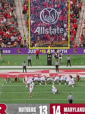 Special teams, special plays 🙌 Trey Reddick’s blocked PAT is returned for 2️⃣ points by Jamare Glasker! 📺 @Big Ten Network 