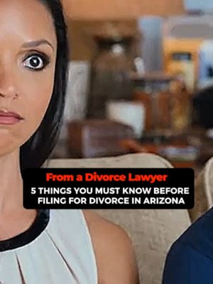 Preparing to file for divorce in Arizona? Make sure you know these 5 essential legal facts first! 📄 Navigating court procedures can be confusing, but knowing what to expect protects your rights from day one.   Family court doesn't work the way you see on TV... This page breaks down what actually happens inside custody cases, child welfare investigations, and parental rights hearings, the parts of the system that don't get covered until families are being affected by them.   Our content is for education purposes only - built from decades of studying these cases, none of our content should be misconstrued as legal advice.    So if you want to know... ☑ How custody and child welfare cases actually unfold ☑ The standards courts are supposed to follow (and where the system quietly falls short of them) ☑ What separates a family that gets a fair outcome from one that gets lost in the process    Follow to stay up to date on how these cases actually play out. #FamilyLaw #ArizonaLaw #LegalRights #DivorceTips #AvoidCourt