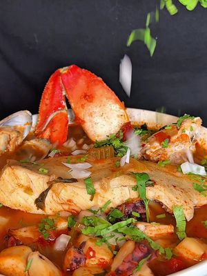 A hot bowl of 7 Mares is just what this weather calls for! 🍲🦐🌊 Packed with delicious seafood and rich flavor, it’s the perfect comfort food to warm you up. Who’s craving a bowl today? 😋 Tag your seafood-loving buddy and come enjoy 7 Mares at El Nopal Restaurante! ❤️ 📍 El Nopal Restaurante 530 N East St, Anaheim, CA 92805 #ElNopalRestaurante  #SeafoodSoup #AnaheimEats #Mariscos  