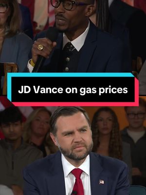 One of the biggest pressure points on Americans' wallets is the Iran war, which has kept oil prices high even as the U.S. and Iran have refrained from active fighting in recent weeks. Vice President JD Vance told one Michigan voter that he believes, “when this conflict is over, we are going to see gas prices come down.” #trump #vance #gas #iran #oil 