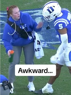 Well that was awkward