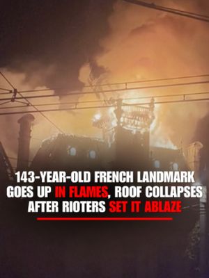 A 143-year-old French landmark is destroyed after rioters set it ablaze, causing its roof to collapse into the floors below. Local officials say two-thirds of the Limoges Town Hall is gone as violent anti-government agitators torched the building's exterior, in what the officials called a "catastrophe for heritage." The violence comes as more than half a million demonstrators took to the streets nationwide, over the soaring cost of living enter their fourth week across France. Authorities have reported roughly 400 arrests. And the unrest is spreading beyond Limoges. 