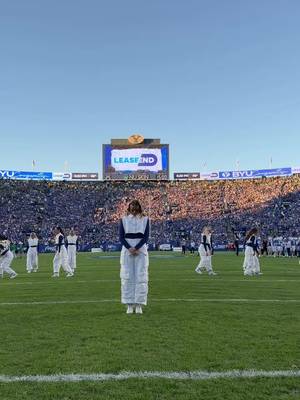 showed out on center stage #collegegameday #byu #byufootball 