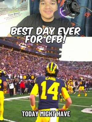 One of the biggest upset days ever for CFB 🔥🏈 #football #cfb #CollegeFootball #alabama #Georgiafootball