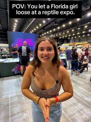 How many of these reptiles would YOU actually hold? 👀 📍 Scales Reptile Expo | South Florida Fairgrounds #floridagirl #reptiles #southflorida #floridathings #reptileexpo 