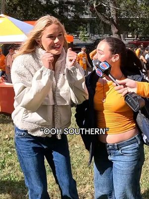 Asking SEC football fans how to spot northerners at the tailgate #rockytop #govols #secfootball #tennessee 