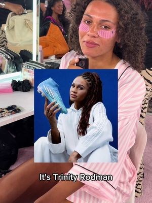 It’s official! @trinity.rodman is making her @Victoria's Secret Fashion Show debut! 🪽 We caught up with the soccer star backstage and talked game day vs runway preparations. ⚽️💞 Video: Hypebae #vsfs #victoriassecretfashionshow #victoriassecret #trinityrodman #womenssoccer 