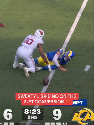 LJ tried to take it all the way😅 | 📺 FOX #nfl #azcardinals #highlight 