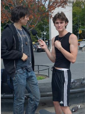 Nothing like pigeon attacks and random backflips  #comedy #nyc @Max Battle 