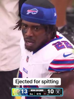 CJ Gardner-Johnson was ejected after appearing to spit at Brock Bowers #nfl #football #ref #spit #ejection 