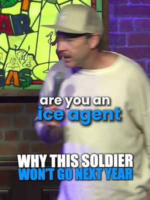 Eddie just turned an ICE agent encounter into the most awkward “thank you for your service” moment 😂 #EddieIfft #ShrEddie #comedy #standup #standupcomedy #funny