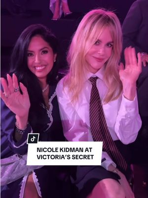 Nicole Kidman is in the building!! We spotted our fave front row at the @Victoria's Secret fashion show tonight!!  #nicolekidman #victoriassecret #model #angels #fashion