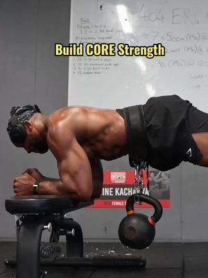 Your core does way more than give you a six pack 👀 It's what keeps your spine stable when you squat, deadlift, sprint, or just carry the shopping without your lower back complaining. So train it like a muscle: add load, add leverage, and hold positions that actually challenge you. Some of my top core exercises 👇 1️⃣ Weighted elevated plank: squeeze glutes, ribs down, don't let the hips sag. 2️⃣ Banded hollow leg raise: keep your back flat on the floor, lift as high as you can without it peeling up, and hold for a few seconds. 3️⃣ L-sit hold: press the floor away and brace your core before lifting your legs off the band. Brutal for hip flexors and abs. 4️⃣ Bench bird dog: no rotating through the hips. It's way harder than it looks. 5️⃣ GHD hold with bar overhead: the longer the lever, the harder your whole midline works to stay straight. Want the full version with progressions, rest timers and a way to track your holds week to week? I built it into my app, Crossliftr 📲 Link in my bio. Save this for core day and send it to your training partner 💪 #coreworkout #corestrength #absworkout #fitnesstips #gymtock 