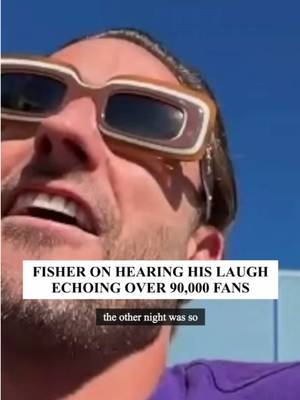 Can’t even imagine what it would be like hearing the laugh echoing over 90,000 people 😂 @FISHER! Was so great chatting w 🐟 on America’s Dance 30 and getting to know him a lot better!! Search America’s Dance 30 on YouTube or wherever you get your podcasts! #AD30 #americasdance30 #brianfink #fisher #edm 