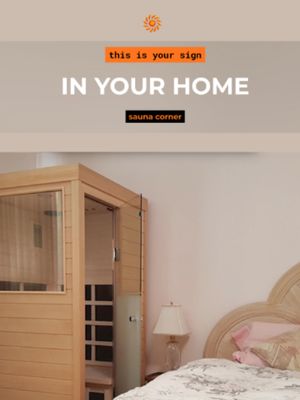 Your home could have a sauna corner, too. 🏡 You don't necessarily need a separate spa room to consider a home sauna. The first step is looking at your available space and finding a setup that works for your home. Before choosing a model, check its dimensions, electrical requirements, and ventilation needs to make sure it's suitable for your intended location.