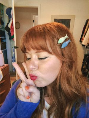 Y’all got any ideas???  #fyp #relatable #selfhelp #advice #fitcheck  🎏 @Chunks Hair Accessories x Fishwife 