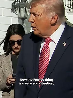 President Trump says immigration is to blame for the protests in France, telling reporters he has previously warned French President Emmanuel Macron to close the country's borders. “What's happening in France has to do with immigration, not schools, not anything. It's immigration,” Trump says. “They let people into their country that don't love their country.” #france #trump #macron 