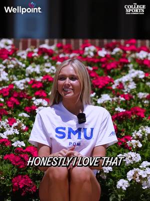 BEST FRIENDS 🫶 @sophia on how cheer and pom come together as one @SMU Spirit squad. 📣 Presented by Wellpoint 👉 LinkTree in Bio for Full Episode on All Platforms • • • • #PonyUp #PonyUp🐎 #SMU #SMUFB #Dallas