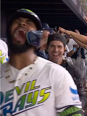 “THIS IS FOR YOUUUUUUU” #ForTampaBay #RaysUp #MLB #Postseason #JuniorCaminero 