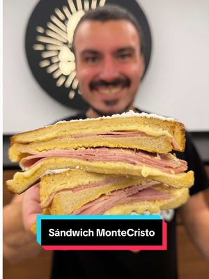 Sándwich Montecristo para quitar un antojito bueno! Ajjajaja . #sandwich #jamonyqueso #lacocinadelpirata 