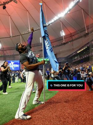 You knew it was coming… 🥹 #ForTampaBay #Postseason #RaysUp #ALCS #Rays @Junior Caminero @MLB 