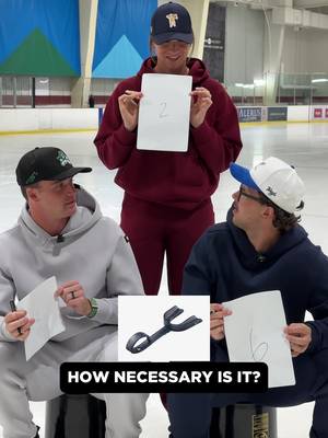 How necessary is it? Hockey edition featuring the pros 🏒📊 Do you agree with their takes? #getyourwaggleon #brockfaber #taylorfox #jakeoettinger 