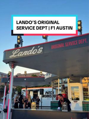 FREE Lando Norris pop-up in Austin for F1 Austin — no F1 ticket needed! I was invited for a first look before it opens to the public: Lando's Original Service Dept. is a vintage gas station turned into a '70s-style garage downtown for F1 race week with @googlegemini.  〰️ make your own patch (I made a Jane helmet) 〰️ photo booth postcard that they'll send back to you 〰️ shop exclusive Austin-only Lando merch, and see his helmets up close — including his gold World Champion helmet 〰️ free exclusive Lando stickers when you buy merch they'll give you 2 gold coins to use in the vintage sticker machine 📍 1500 San Jacinto Blvd, Austin Oct 21-25 only | Wed 12-7pm, Thu-Sun 9am-7pm FREE entry, no RSVP — just walk in Send this to your F1 person. Which are you doing first — patch or postcard? @Lando Norris #LandoNorris #F1 #USGP #Formula1 #f1austin 