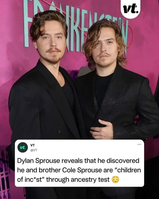 Dylan Sprouse has joked that he and his twin brother Cole are “children of incest” after a surprising discovery in their family tree 😳 Speaking on his Wildmen podcast on Tuesday, the 34-year-old former Suite Life of Zack & Cody star revealed that he’d been using Ancestry to trace his family history and connect with relatives on his father’s side. He discovered that his mom’s and dad’s families had married into each other in California back in the late 1800s, before going their separate ways. Generations later, his parents met and married, with no idea they were distantly related. “I called Cole, I showed him a picture, I was like, ‘Dude, I just found out some f*cking crazy sh*t,’” Dylan recalled. He also revealed that the family has had seven sets of twins in four generations, which he said suddenly made a lot more sense. “Long story short, Cole and I are children of inc*st,” he joked, adding that he doesn’t have webbed toes. #vt