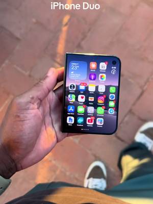 iPhone Duo is lit 🔥 #iPhoneduo 