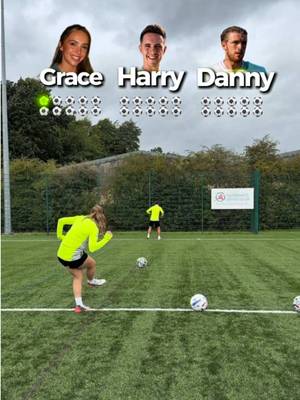 @Grace Vella 🆚 @Coach Cain 🆚 @Daniel Atherton in the SIDESTEP Challenge! 😂🎯 “I didn’t want to play anyway” 😂😂😂 #football #challenge #Soccer 