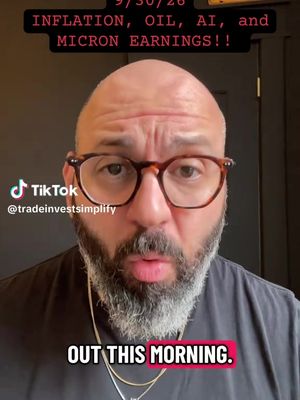 INFLATION, OIL, Al, and MICRON EARNINGS!! #kennethsuna #investingforbeginners #stockmarket #stockstobuy #ai