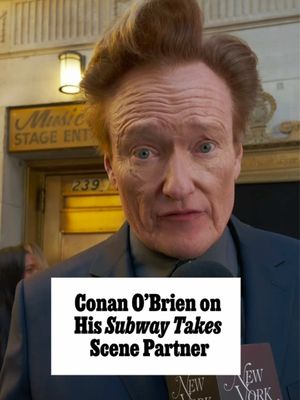 Conan O’Brien is open to doing a sitcom with the special guest from his @SubwayTakes episode. 🤞  At the link in our bio, read @Vulture’s exclusive interview with Debbie Shields, the native New Yorker and spinoff star of his subway take.