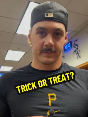 It's spooky szn. Trick 😈 or Treat 🍬? #pirates #pittsburgh #MLB